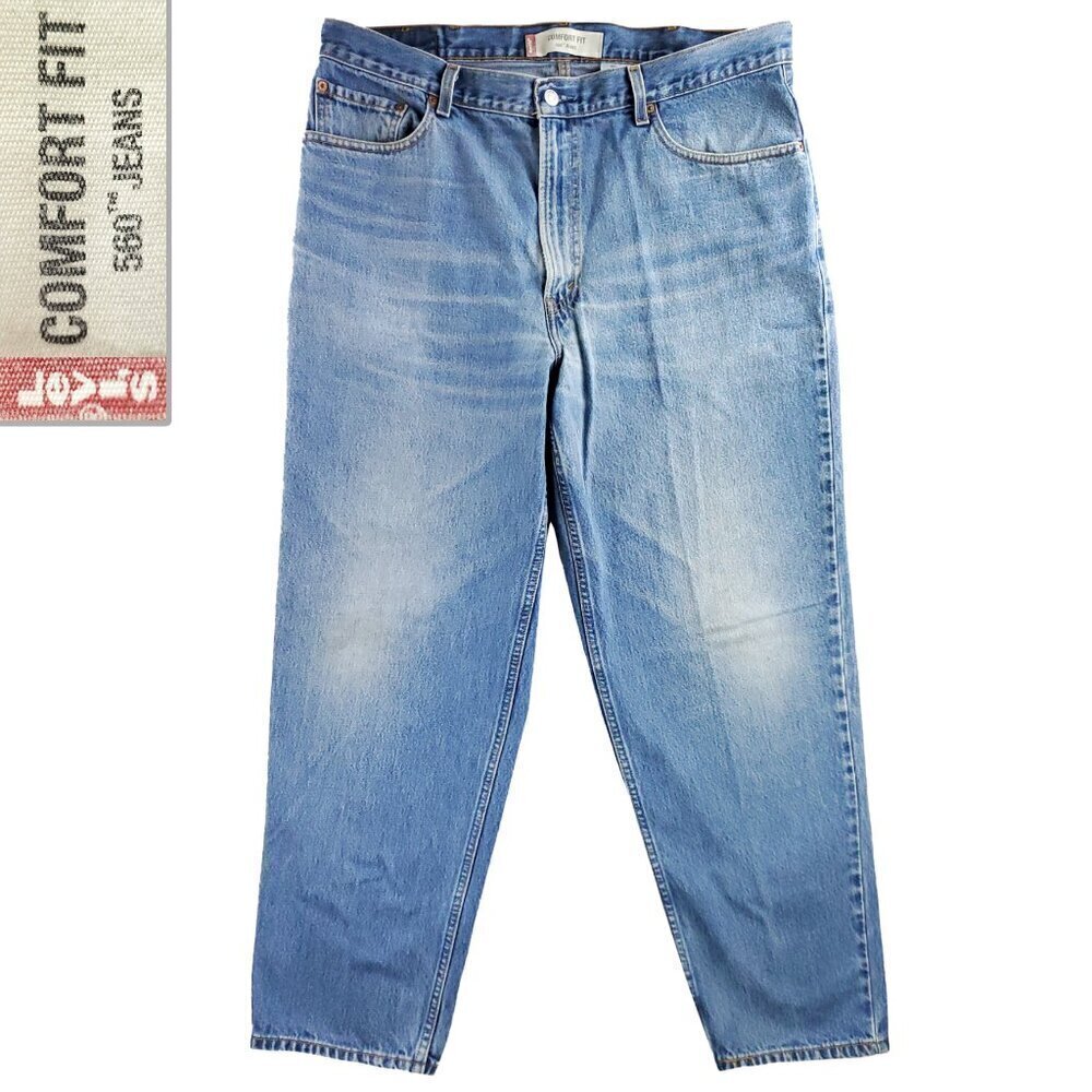 Levi's 560 Comfort Fit Jeans VTG 2000s Denim 100% Cotton Tapered Men's 38x32